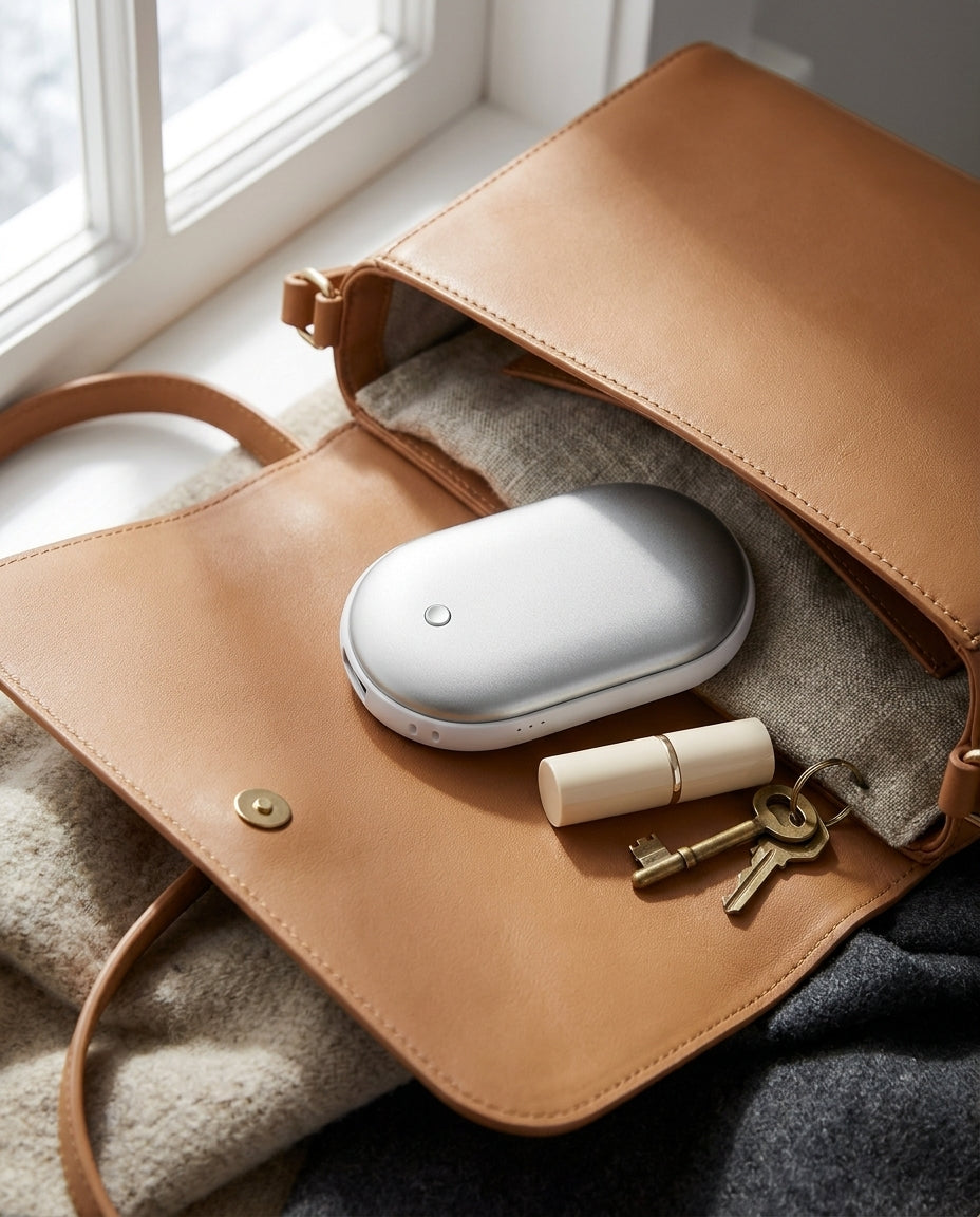 Silver | in a handbag