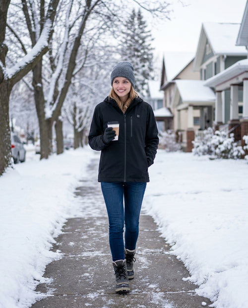 Black | worn on a winter walk