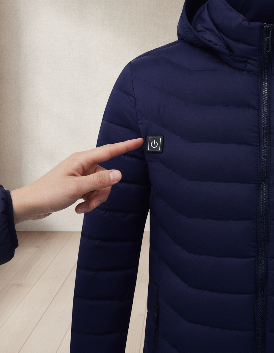 Blue | power button on the chest
