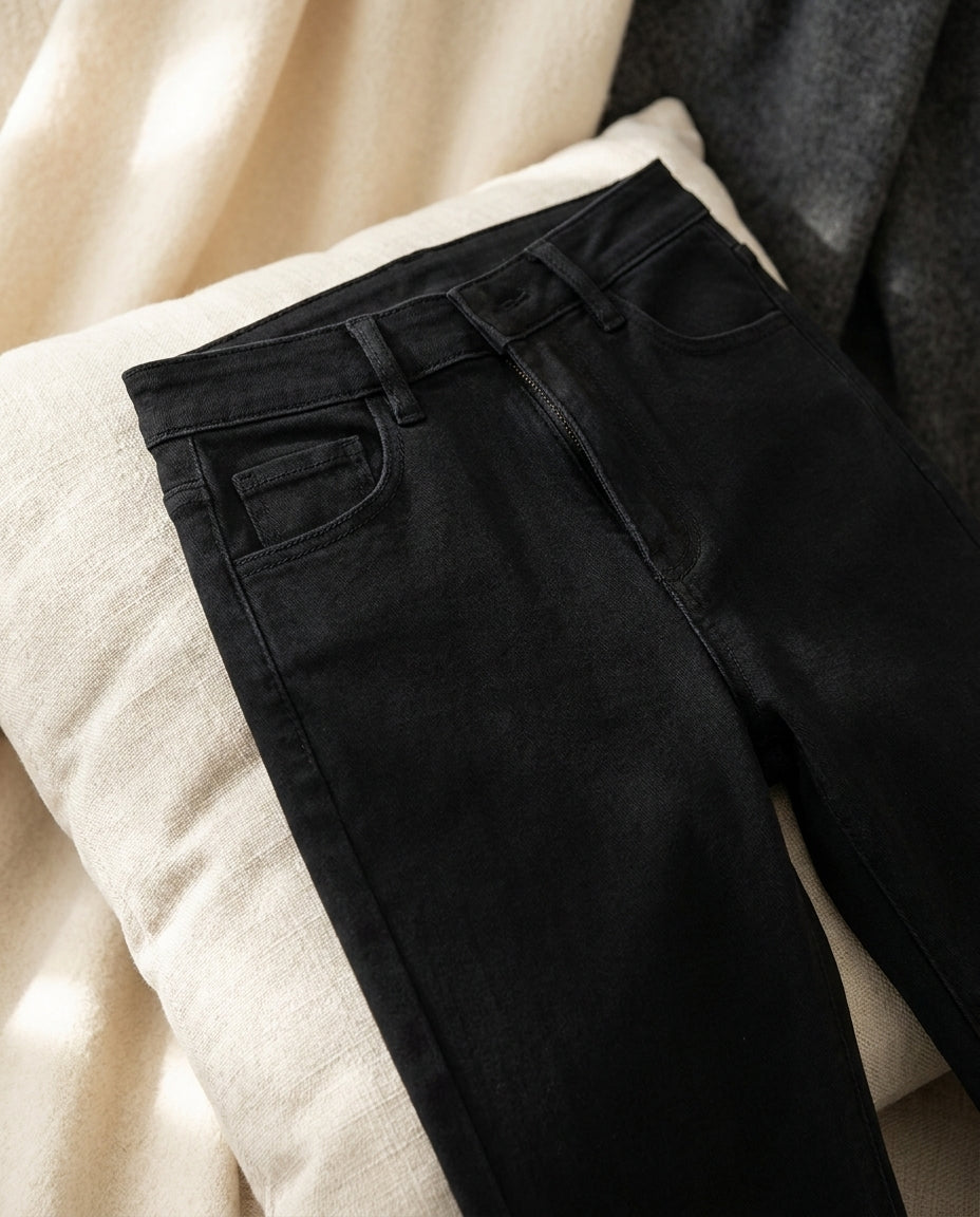 Black | pocket and zip detail