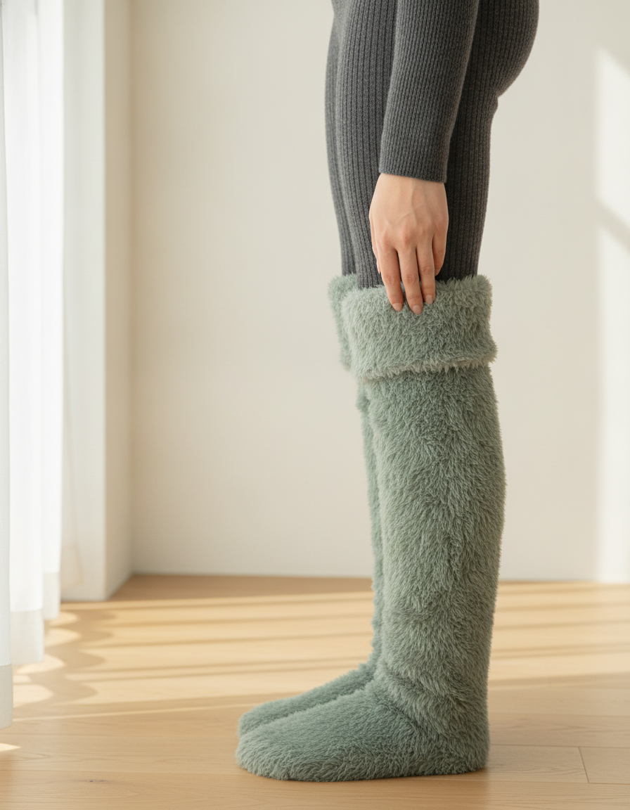 Sage | cuff detail above the knee