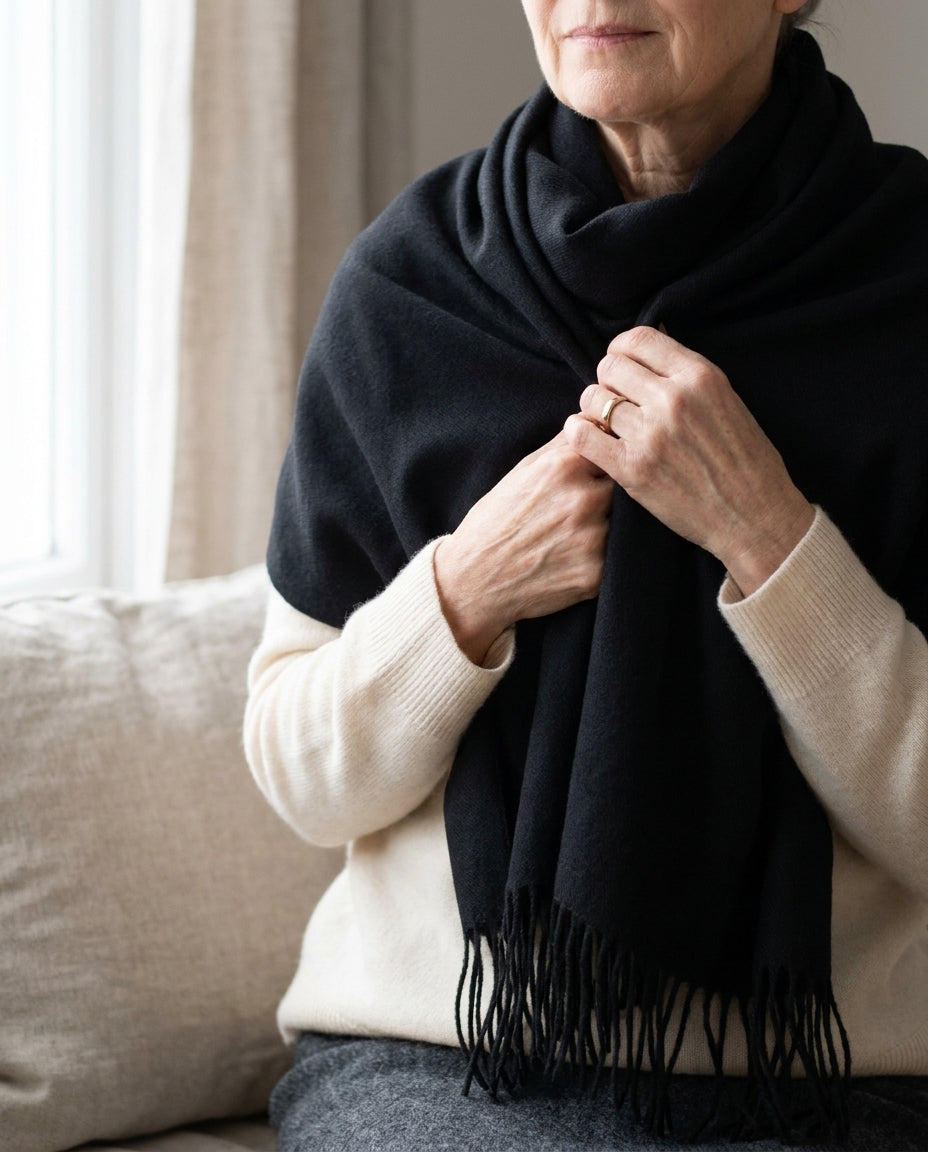 Black | gathered at the chest