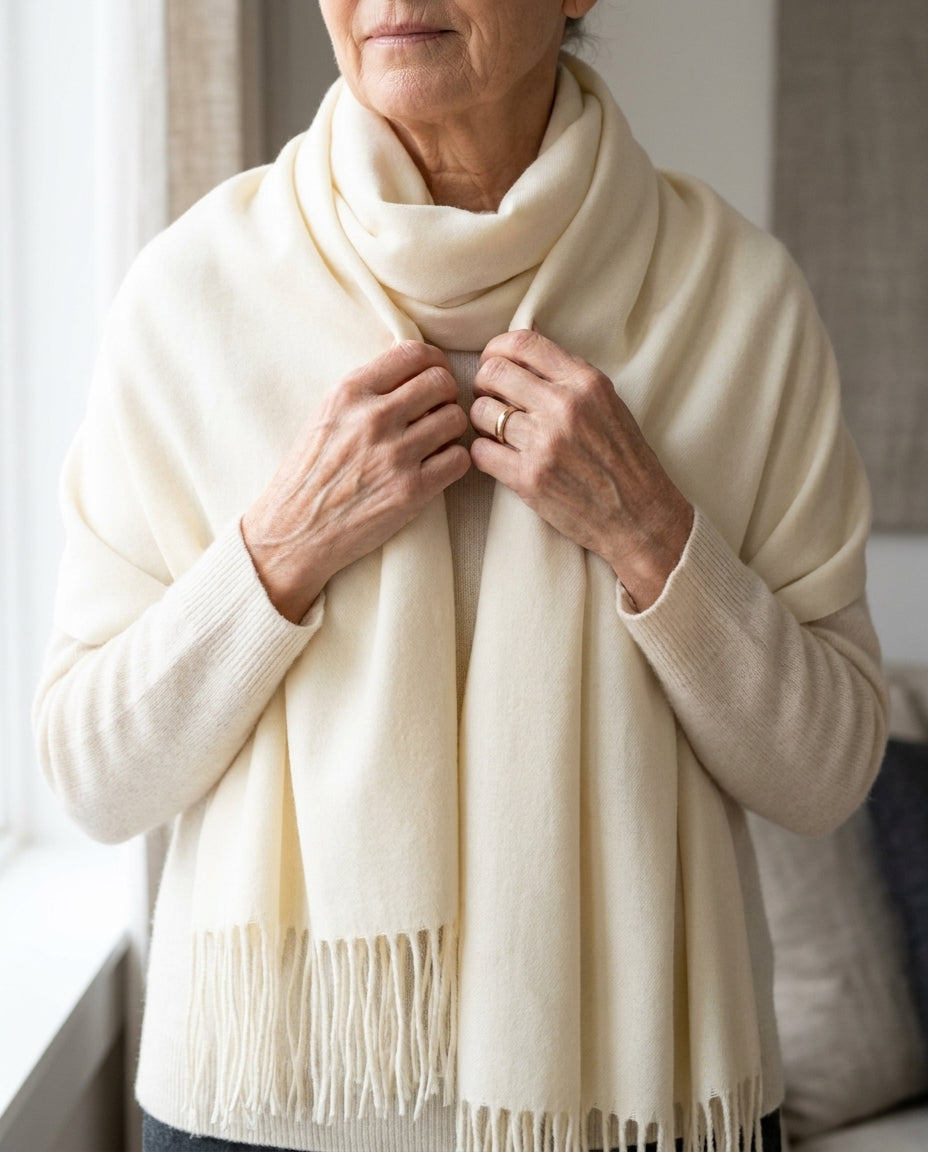 Ivory | gathered at the chest